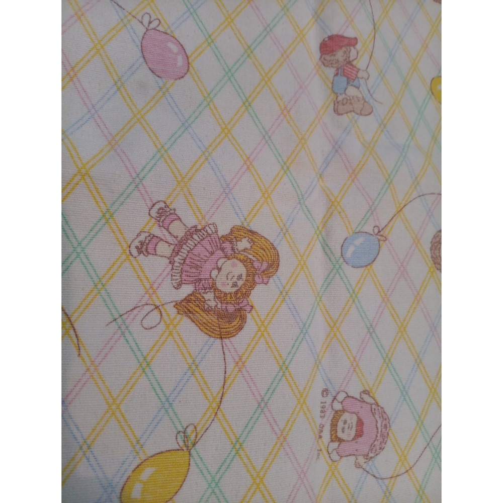 Vintage 1983 Cabbage Patch Baby Changing Table Mat Rare HTF 80s Kidcore Retro - Picture 4 of 10